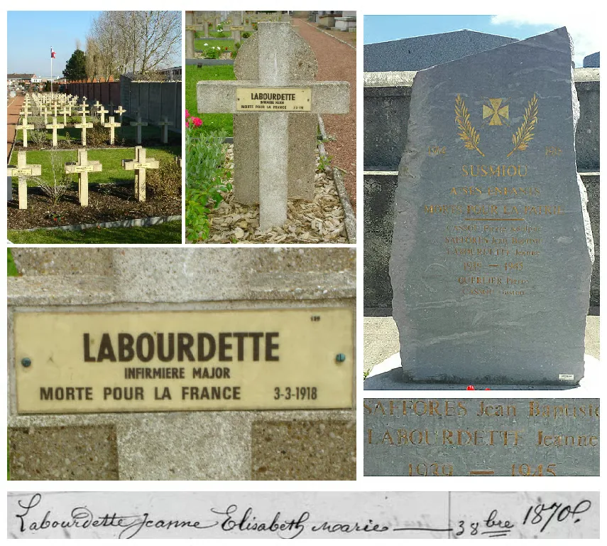 Infirmière Major Jeanne Labourdette